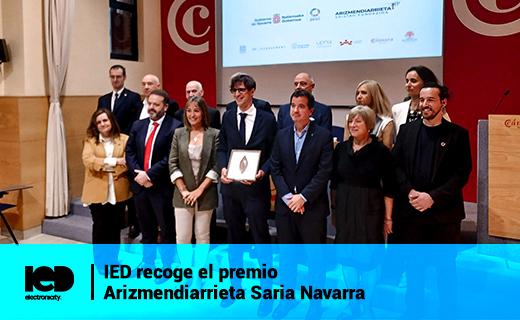 Imagen de la noticia IED Recibe el IV Premio Arizmendiarrieta Saria Navarra